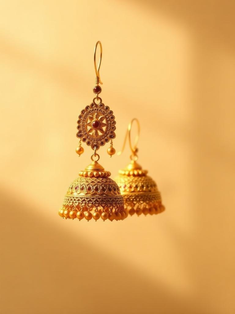 Mehrab Jhumka Earrings